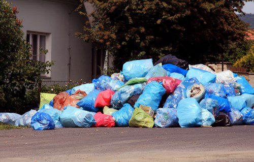Recycling process in commercial waste removal