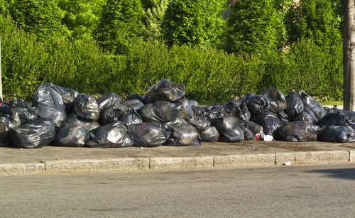 Eco-friendly waste disposal during office clearance