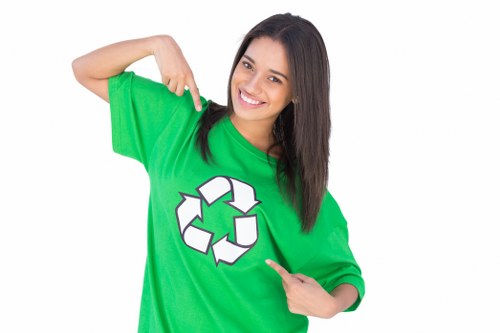 Secure document shredding service for office clearance